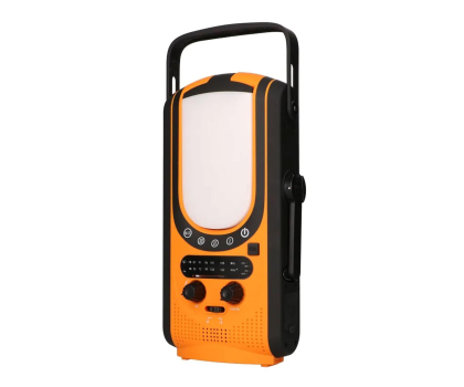 Radio i budzik ExtraLink SR-6000 SOLARNE Z KORBKĄ DYNAMO POWERBANK 6000MAH Z LATARKĄ